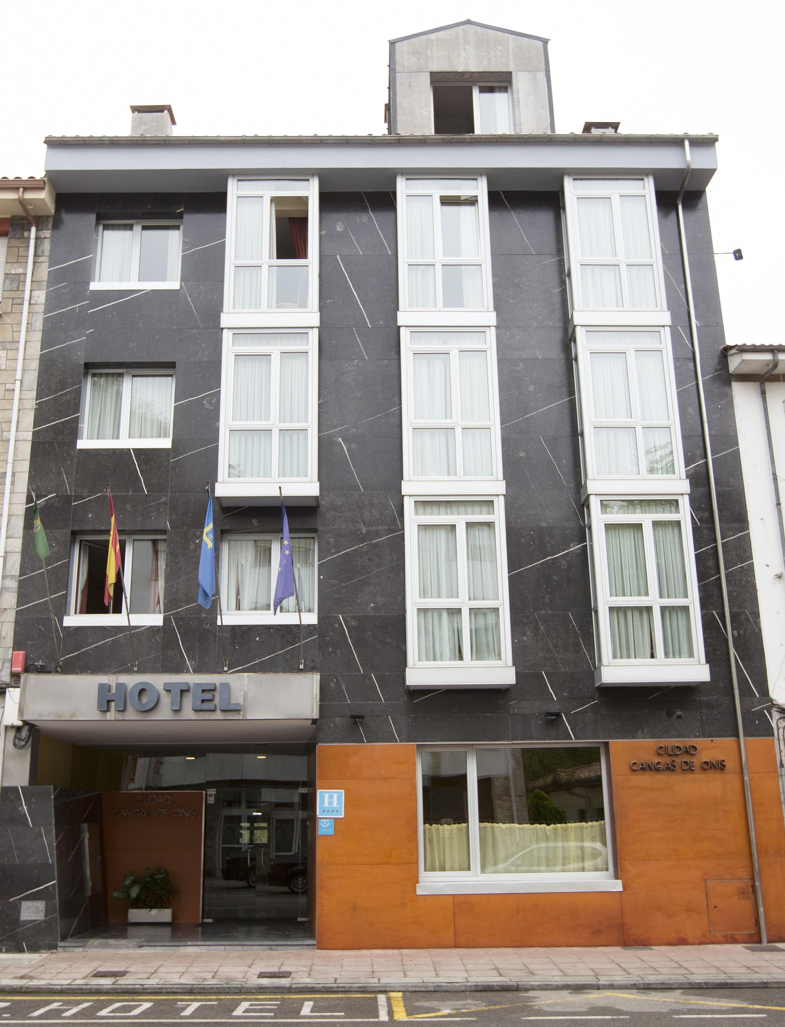 Hotel Ciudad Cangas De Onis Bagian luar foto
